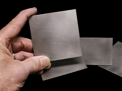 (image for) Titanium Metal Plate
