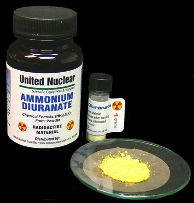 Ammonium Diuranate (Yellowcake)