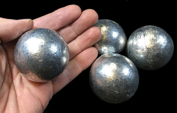 (image for) Zinc Metal Ball - Click Image to Close